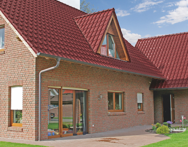 Частный дом с черепицей Piemont Trentino